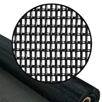 280g/m2 PET Mesh Screen 0.35mm قطر السلك للوحة خفيفة الوزن للوحة 100m الطول