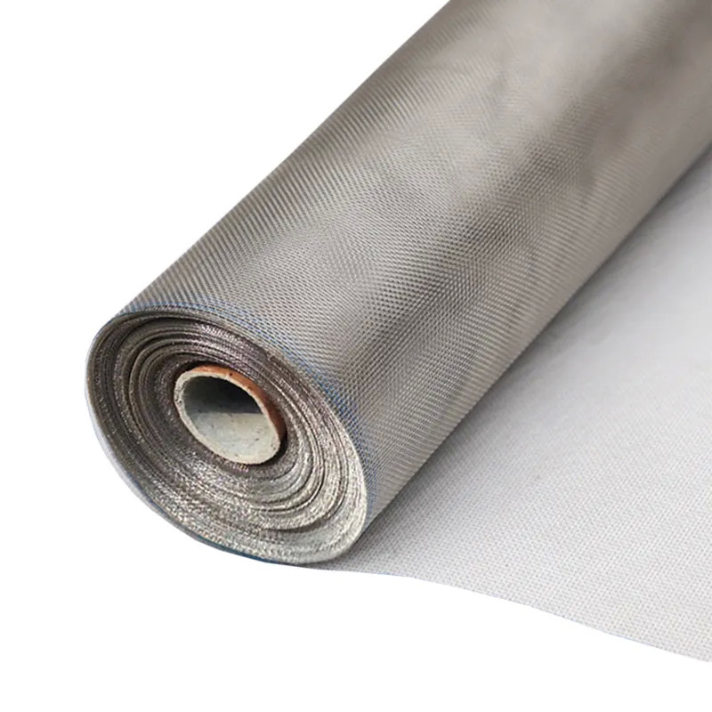 من السهل تركيب شاشة الحشرات من الفولاذ المقاوم للصدأ 150g-300g الوزن لكل متر مربع 25% إطالة