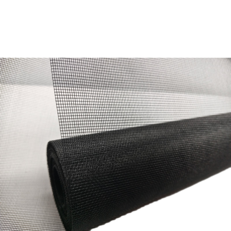 PVC مغلفة عرض 0.6m-3.2m شبكة البعوض الألياف الزجاجية