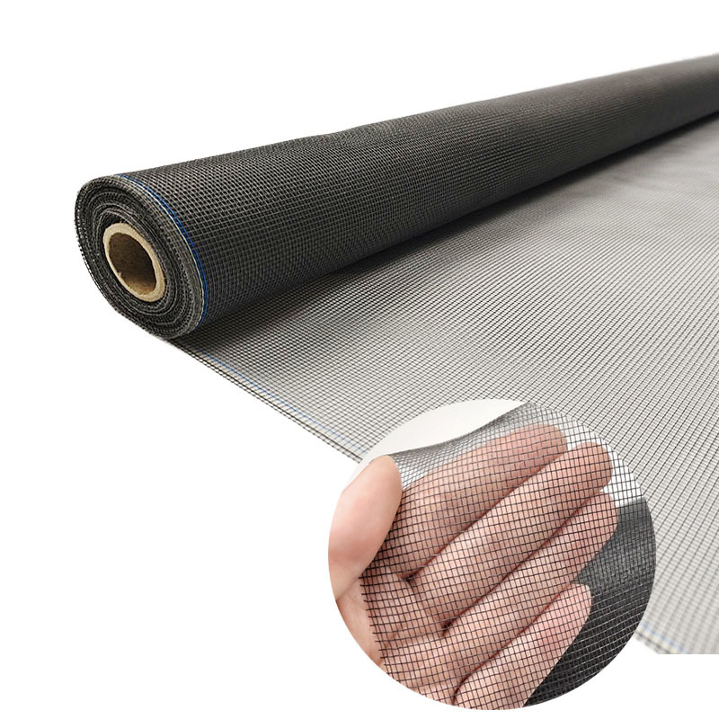 OEM Customization 75g Fiberglass Mosquito Mesh in grey Coated Color Anti-mosquitio Coating for Optimal Mosquito Control