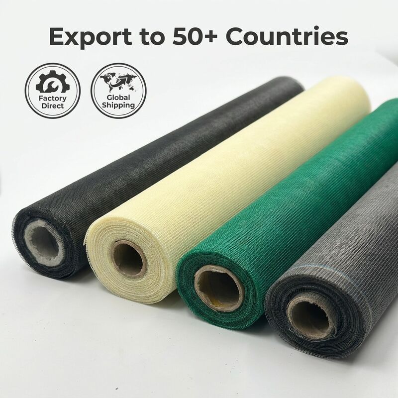 شبكة الشاشة الحشرية من الألياف الزجاجية الحجم 18x16 بوصة 18x14 بوصة للوحة مضادة للبعوض للنوافذ شبكة حشرات قوية ، المقاول المفضل ، عرض وطول مخصص