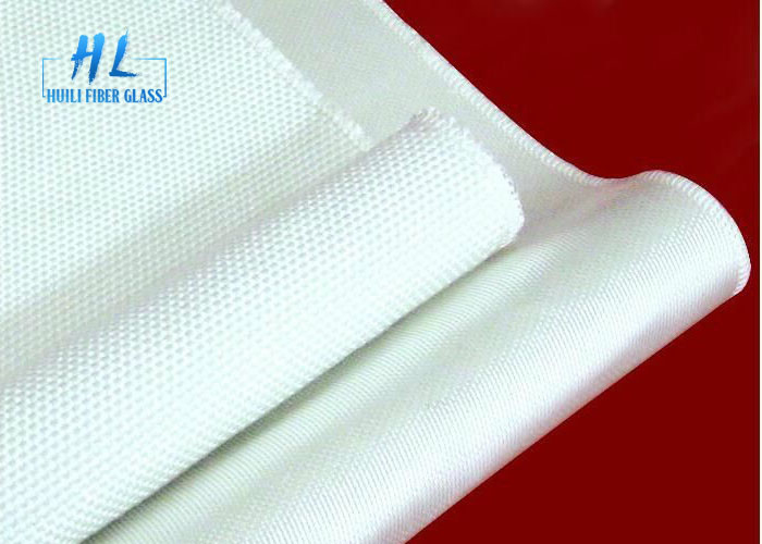 800g / m2 نسيج القماش الألياف الزجاجية عادي نسج لوح التزلج الكهربائية اللون الأبيض