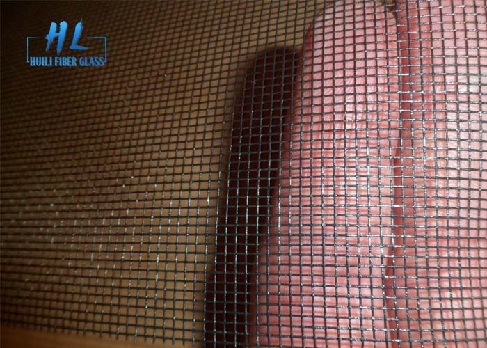 18 * 16 شبكة الحجم 120g الألياف الزجاجية نافذة الشاشة شبكة اللون الأسود