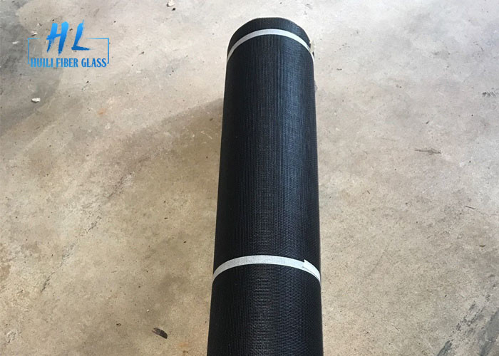 18 * 16 شبكة الحجم 120g الألياف الزجاجية نافذة الشاشة شبكة اللون الأسود