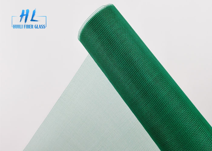 الألياف الزجاجية الملونة البعوض نافذة الشاشة المعاوضة يطير شبكة والدليل على PVC