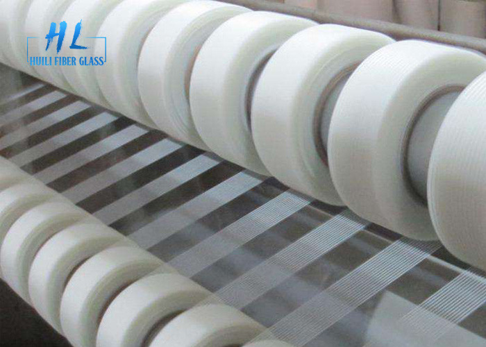 شريط ملصق للقماش الزجاجي المنسوج 65gsm شريط شبكة الألياف الزجاجية للمفاصل الجدار الجاف