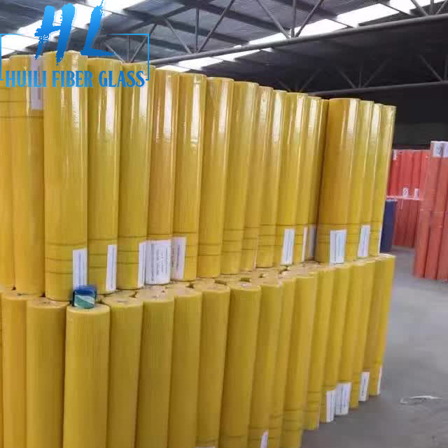 10x10mm اللون الأبيض 110 غرام / M2 شبكة الألياف الزجاجية للرخام ، والخدمة الطويلة في الحياة