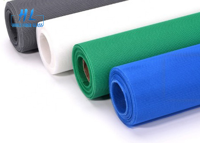 45g لكل متر مربع شبكة البوليستر نافذة الشاشة مع لون مختلف