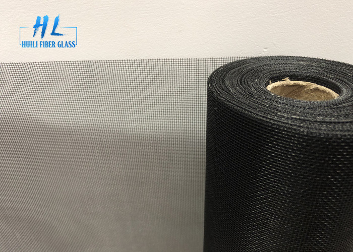 120g 18 * 16 للحريق رمادي اللون الألياف الزجاجية ناموسية للنوافذ والتصفية