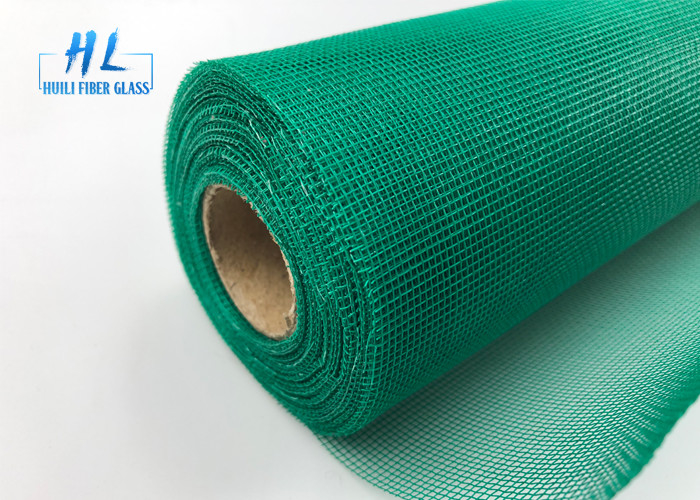 18 * 16 شبكة 120G الألياف الزجاجية نافذة الشاشة يطير شبكة الشاشة مع اللون الأخضر