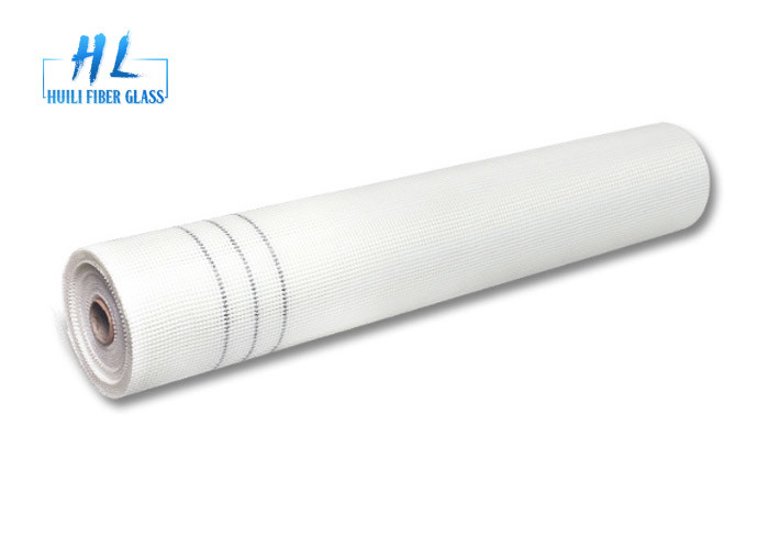 145g 160g 4 * 4 برتقالي اللون شبكة الألياف الزجاجية لمواد البناء