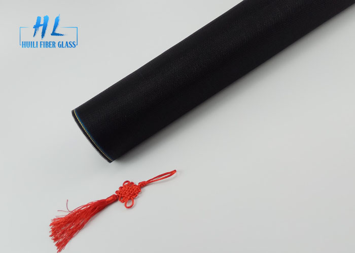 90G 110G 18 * 16 شاشة نافذة الألياف الزجاجية الحشرات في اللون الرمادي أو الأسود