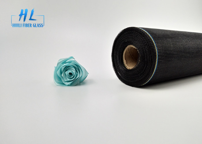 17 * 14 شبكة 110G شاشة سوداء اللون نافذة غرامة مع PVC المغلفة