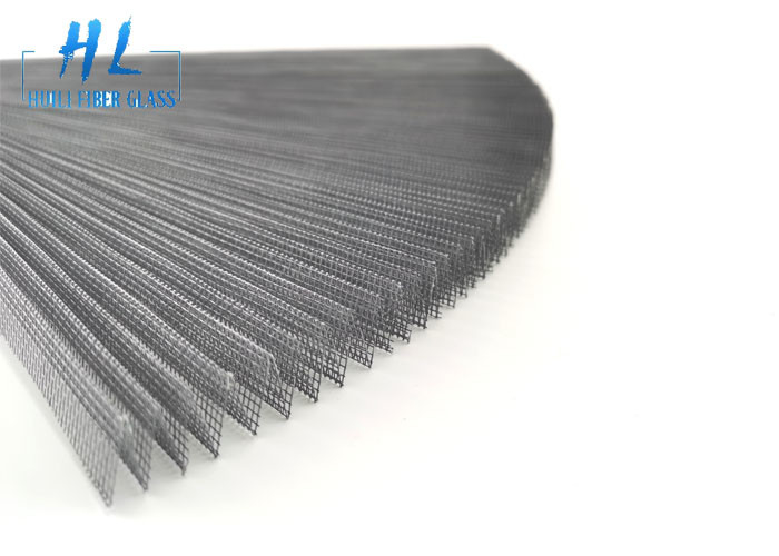 شاشة حشرات 20x20 Mesh Plisse للنوافذ الواسعة 1.4m-3.0m عرض