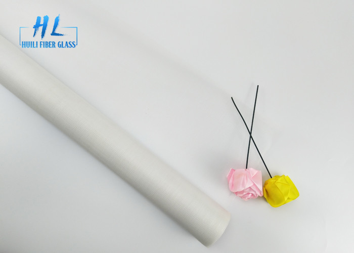 سهل نسج الألياف الزجاجية نافذة الشاشة 120G اللون الأبيض مكافحة الحشرات