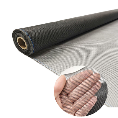 OEM Customization 75g Fiberglass Mosquito Mesh in grey Coated Color Anti-mosquitio Coating for Optimal Mosquito Control