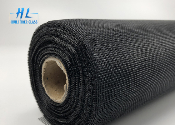 4ft * 30m الأسود 120gsm الألياف الزجاجية يطير الشاشة مع طلاء PVC