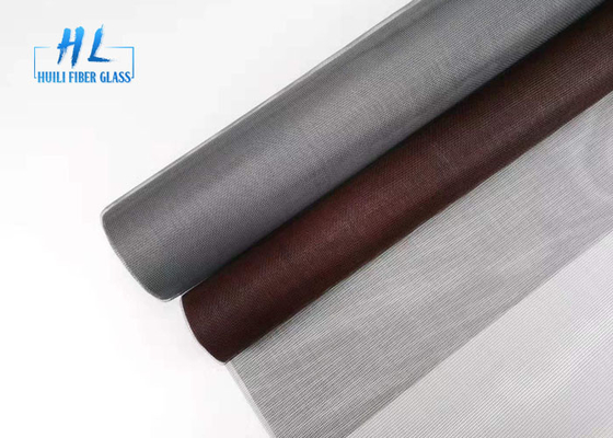 سهل نسج PVC المغلفة 3ft * 100ft الألياف الزجاجية يطير الشاشة لنظام التشغيل Windows