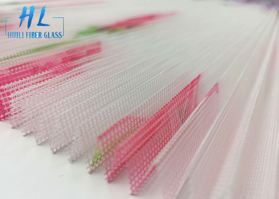 طباعة PP / PE 18 * 15 95-100g حشرة Plisse لشاشة الباب والنافذة
